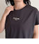 袖折り返しちびロゴTシャツ