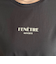 袖折り返しちびロゴTシャツ