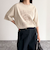 ピグメント刺繍クロップドTシャツ