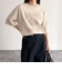 ピグメント刺繍クロップドTシャツ