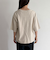 ピグメント刺繍クロップドTシャツ