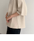 ピグメント刺繍クロップドTシャツ