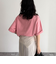ピグメント刺繍クロップドTシャツ