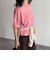 ピグメント刺繍クロップドTシャツ