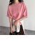 ピグメント刺繍クロップドTシャツ