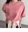 ピグメント刺繍クロップドTシャツ