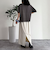 ピグメント刺繍クロップドTシャツ