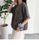 ピグメント刺繍クロップドTシャツ