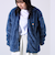 【KELTY×GLOSTER】別注 シャギーフリース ジップカーディガン