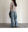 シルケット裾タックフレンチプルオーバー