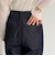 センタープレスデニムスラックス