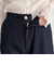 センタープレスデニムスラックス