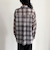 オンブレーチェック柄シャツ
