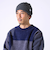 【GLOSTER/グロスター】裏ボア ケーブルワッチ ニット帽