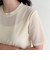 ベロア半袖Tシャツ