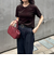 ベロア半袖Tシャツ