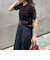 ベロア半袖Tシャツ