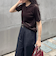 ベロア半袖Tシャツ