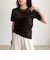 ベロア半袖Tシャツ