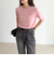 ベロア半袖Tシャツ