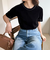 ベロア半袖Tシャツ