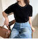 ベロア半袖Tシャツ