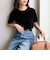 ベロア半袖Tシャツ