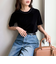 ベロア半袖Tシャツ