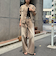 カラーストレートデニムパンツ