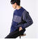 【GLOSTER/グロスター】モールブロッキング ニットプルオーバー