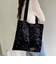 ハート刺繍スクエアトートバッグ