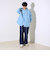 【GEVACO】デニムフーディーシャツ フード付きデニムシャツ