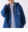 【GEVACO】デニムフーディーシャツ フード付きデニムシャツ