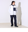 【2WAYで着回せる】【UNISEX】GLOSTER配色別注 TAIONボア×ダウンベスト