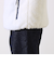 【2WAYで着回せる】【UNISEX】GLOSTER配色別注 TAIONボア×ダウンベスト