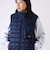 【2WAYで着回せる】【UNISEX】GLOSTER配色別注 TAIONボア×ダウンベスト