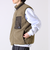 【2WAYで着回せる】【UNISEX】GLOSTER配色別注 TAIONボア×ダウンベスト