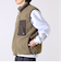【2WAYで着回せる】【UNISEX】GLOSTER配色別注 TAIONボア×ダウンベスト