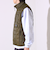 【2WAYで着回せる】【UNISEX】GLOSTER配色別注 TAIONボア×ダウンベスト