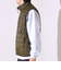 【2WAYで着回せる】【UNISEX】GLOSTER配色別注 TAIONボア×ダウンベスト
