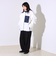 【2WAYで着回せる】【UNISEX】GLOSTER配色別注 TAIONボア×ダウンブルゾン