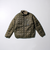 【2WAYで着回せる】【UNISEX】GLOSTER配色別注 TAIONボア×ダウンブルゾン