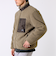 【2WAYで着回せる】【UNISEX】GLOSTER配色別注 TAIONボア×ダウンブルゾン