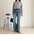 FRベーシックフレアデニムパンツ