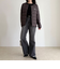 《別注》【TAION/タイオン】CREW NECK BUTTON DOWN JK ダウンジャケット