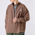 【GEVACO】ドットボタンシャツ スナップボタン シャツ羽織