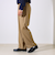 【GEVACO】ドロストイージーパンツ ストレッチツイル 裾ドローコード付き
