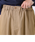 【GEVACO】ドロストイージーパンツ ストレッチツイル 裾ドローコード付き