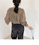 ピンタックギャザーブラウス