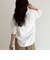 【大人の優秀ブラウスT】ジョーゼットブラウスTシャツ